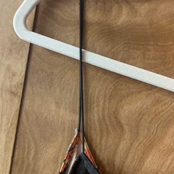 ASOS Black Floral Cami Tank with Spaghetti Straps - Picture 4 of 5